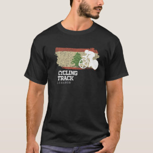 T-shirt Piste cycliste Liban Road Vélo Course Vitesse Cycl