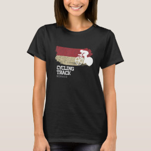 T-shirt Piste cycliste Monaco Road Bike Racing Speed Cycli
