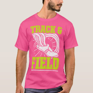 T-shirt Piste d'Athlétisme Équipe de Piste Femmes Hommes