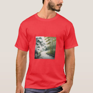 T-shirt Piste de bambou