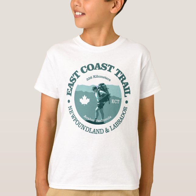 T-shirt Piste de la côte Est (T) (Devant)