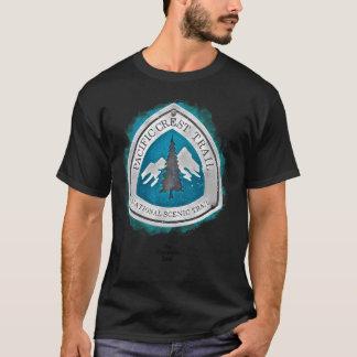 T-shirt Piste de la crête du Pacifique - Pct Trail Marker