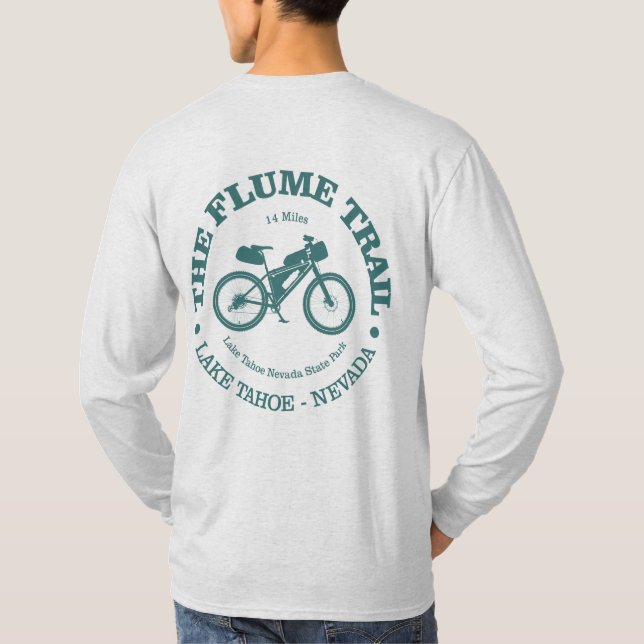 T-shirt Piste de la flamme (Mo) (Dos)