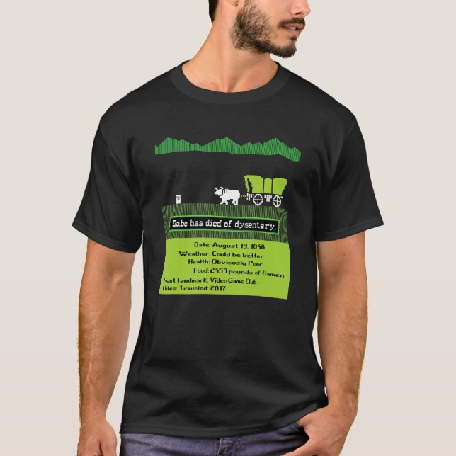 T-shirt Piste de l'Oregon (Devant)