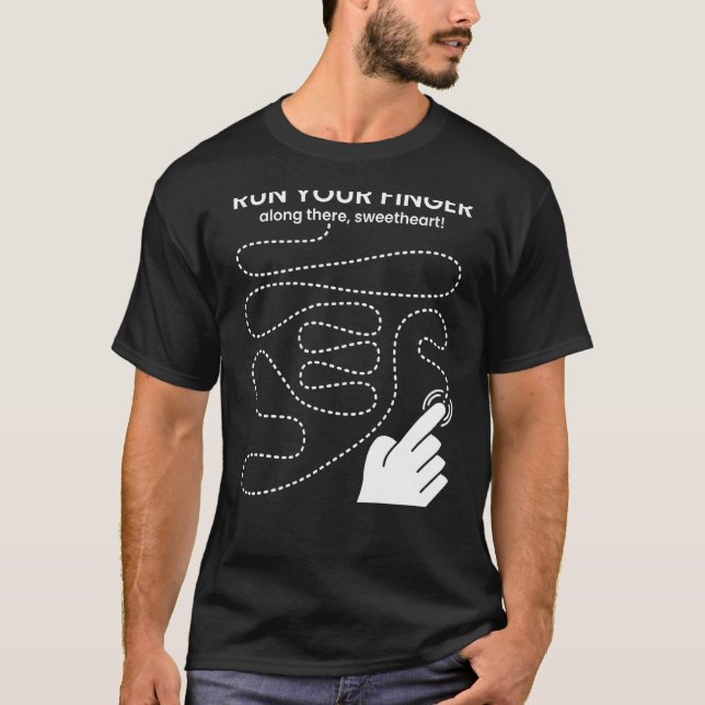 T-shirt Piste De Massage Pour Les Moms Ou Les Dames Retour (Devant)