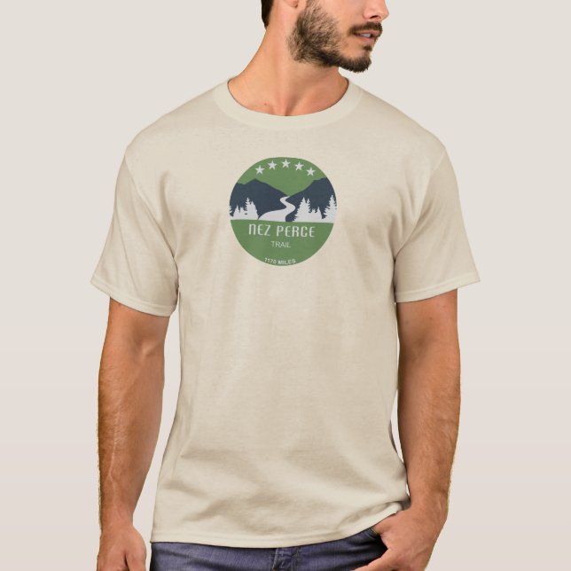 T-shirt Piste de Nez Perce (Devant)