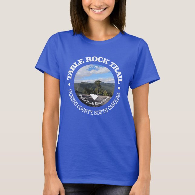 T-shirt Piste de roche de table (OBP) (Devant)