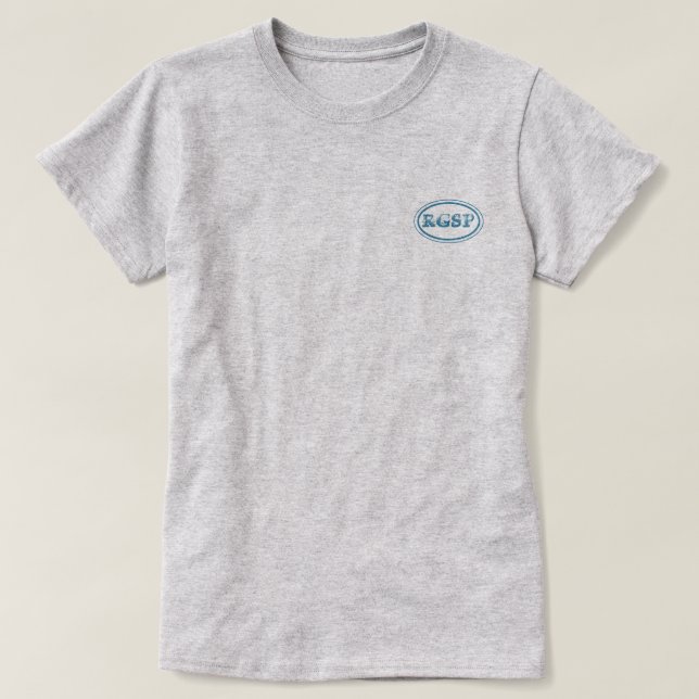 T-shirt Piste des chutes du RGSP (Design devant)