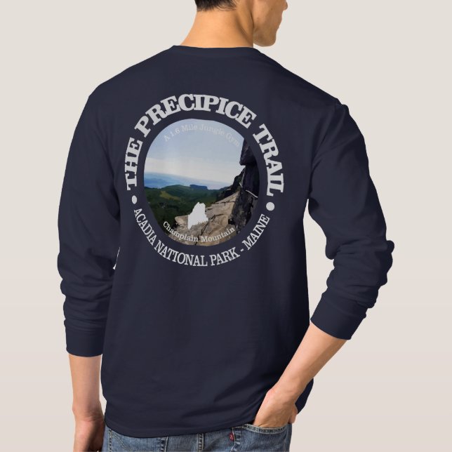 T-shirt Piste des précipitations (Dos)