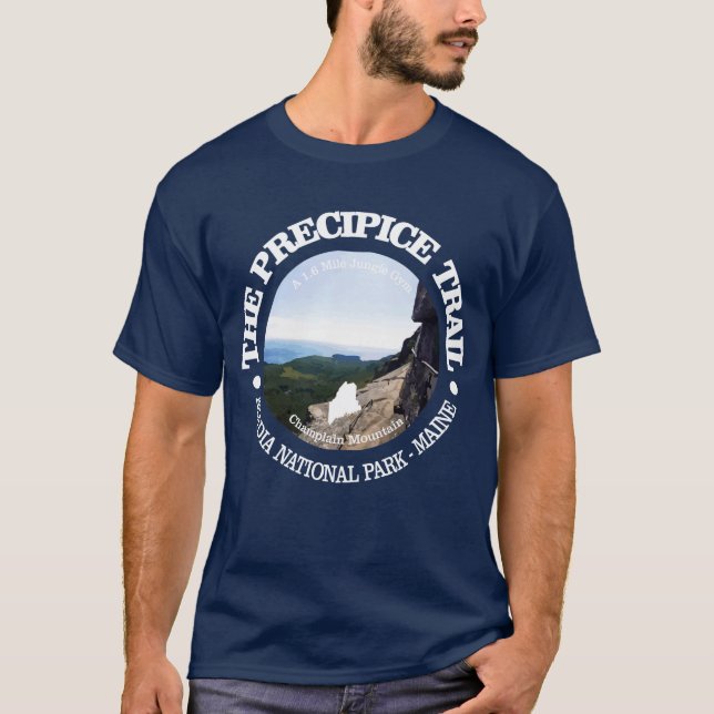 T-shirt Piste des précipitations (Devant)