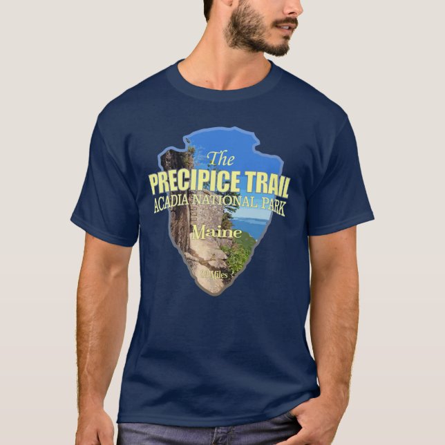 T-shirt Piste des précipitations (flèche) (Devant)