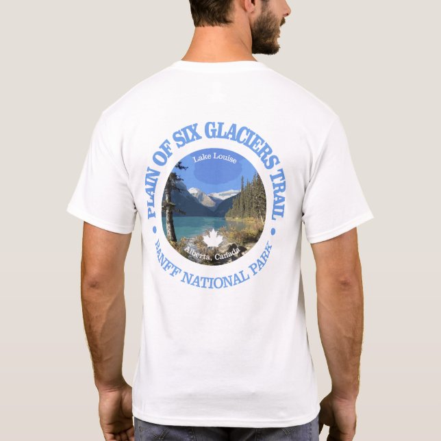 T-shirt Piste des Six Glaciers (e) (Dos)