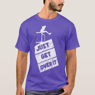 T-shirt Piste et terrain Il suffit de le dépasser 3