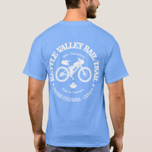 T-shirt Piste ferroviaire Kettle Valley (cyclisme)