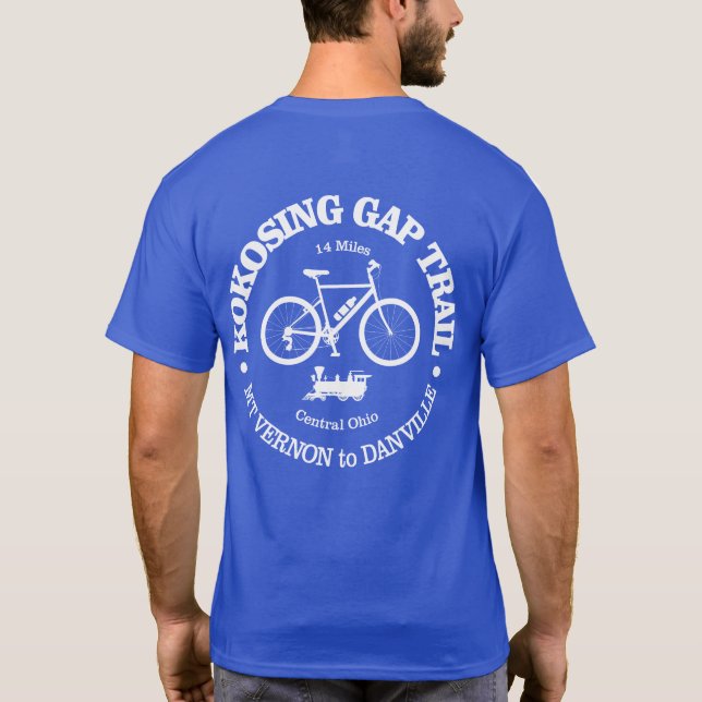 T-shirt Piste Kokosing Gap (cyclisme) (Dos)