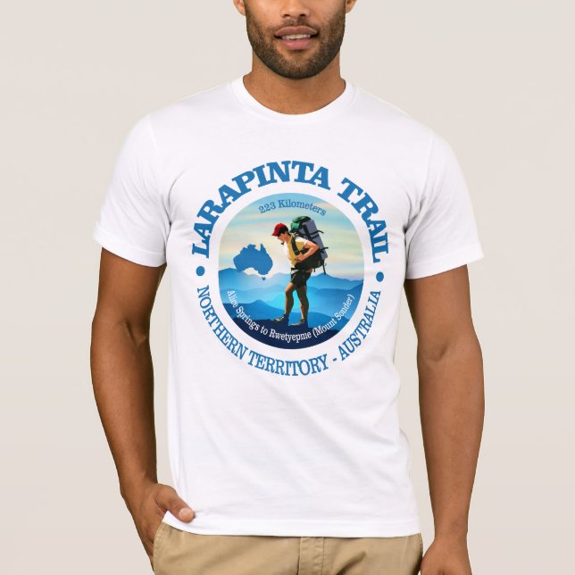 T-shirt Piste Larapinta (Randonnée C) (Devant)