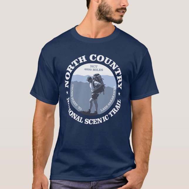 T-shirt Piste North Country (Devant)