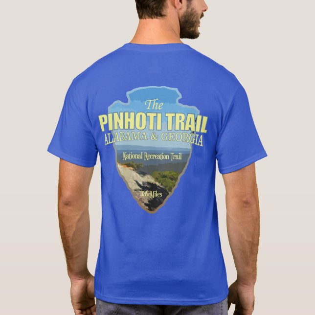 T-shirt Piste Pinhoti (flèche) (Dos)