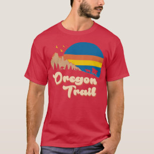 T-shirt Piste Retro Oregon