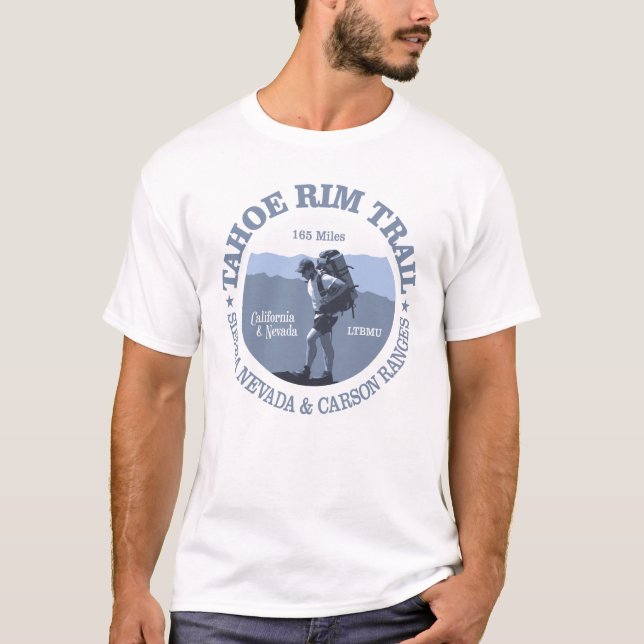 T-shirt Piste Tahoe Rim (Devant)