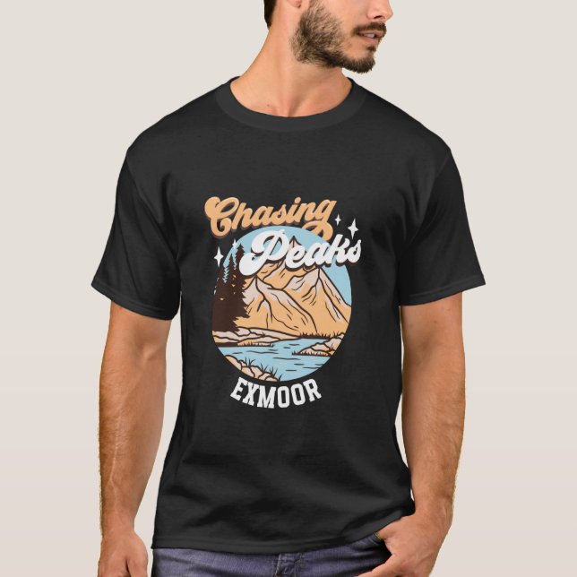 T-shirt Pister les sommets - Exmoor (Devant)