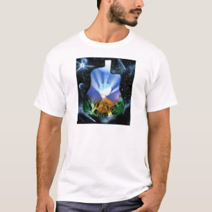 T-shirt Pistolage de pyramide avec des arbres acoustiques
