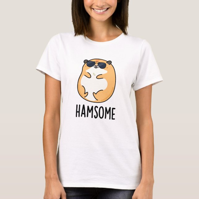 T-shirt Pistolet à hamster amusant pour jambon (Devant)