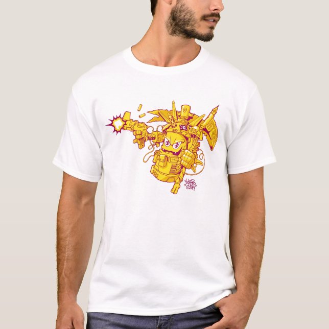 T-shirt Pistolet de pulvérisation de graffiti (Devant)