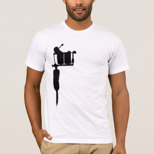 T-shirt pistolet de tatouage