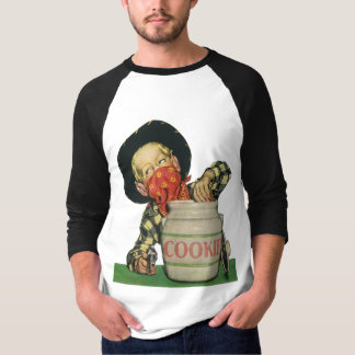 T-shirt Pistolet-jouet Vintage Cowboy Main dans le pot à b