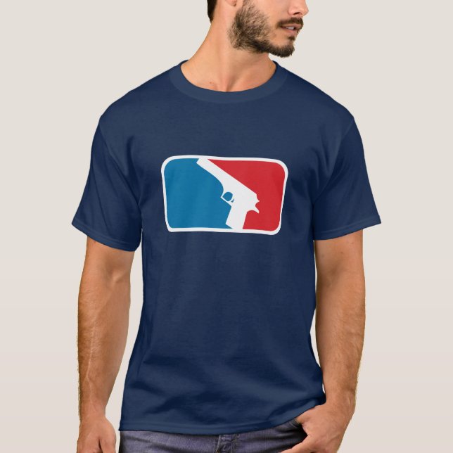 T-shirt Pistolets de ligue (Devant)