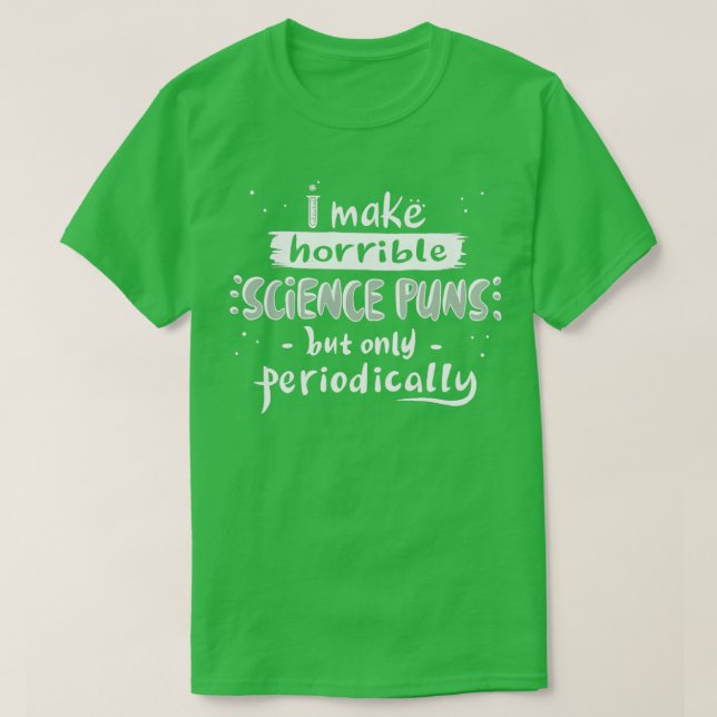 T-shirt Pistolets scientifiques (Design devant)