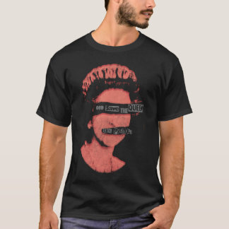 T-shirt Pistols Dieu Officiel Sauvez Le Timbre Rouge De La