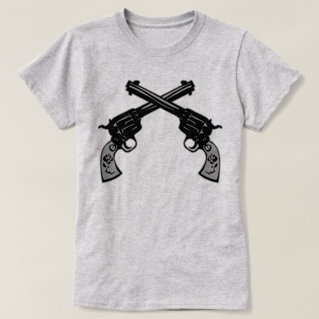T-shirt Pistols Traversés Rétro (Design devant)