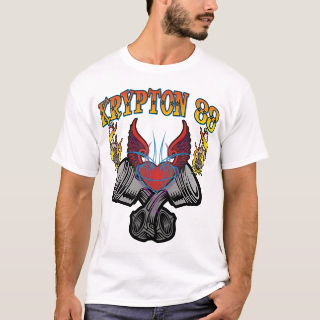 T-shirt Piston T du krypton 88 (Devant)