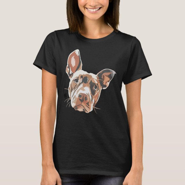 T-shirt Pit Bull Lab Mix Chien (Devant)