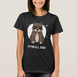 T-shirt Pit Bull Papa