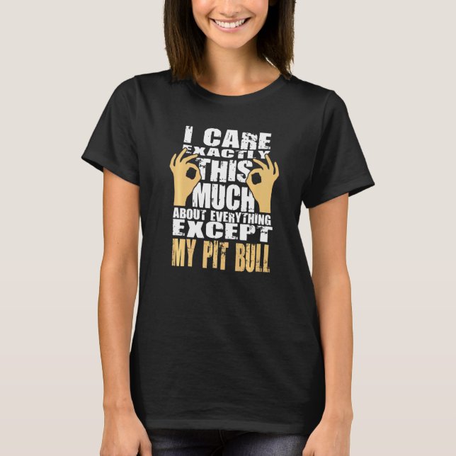 T-shirt Pit Bull Pit Bull (Devant)