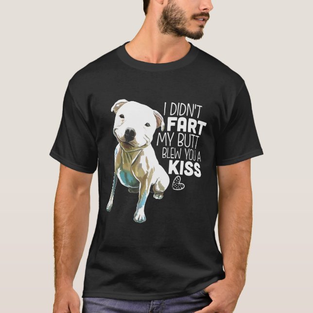 T-shirt Pit Bull Shirt Funny Chien Lover cadeau (Devant)