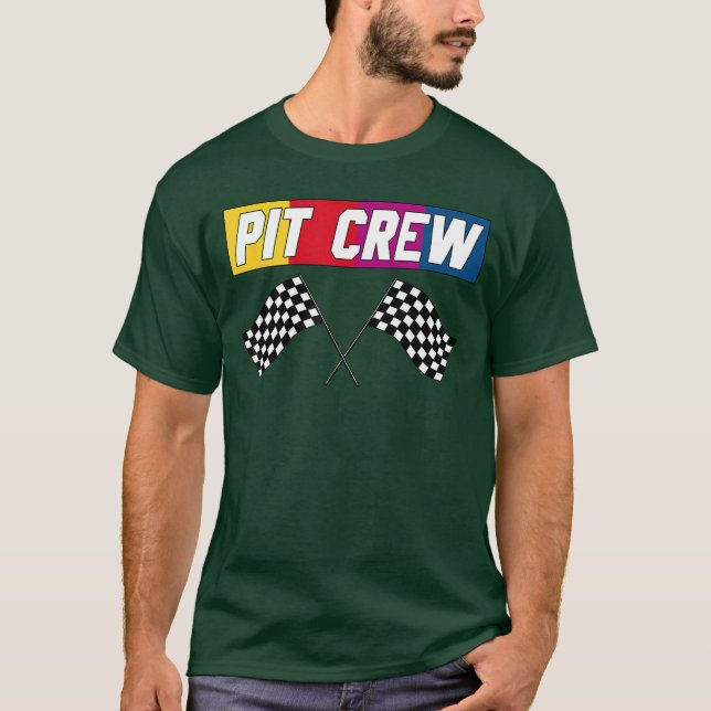 T-shirt PIT CREW Race T Shirt Hosting Parties (Devant)