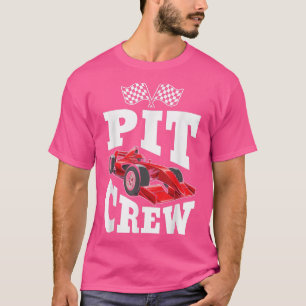 T-shirt Pit Crew Racing Lover Car Race Cars Sports Drag Tr