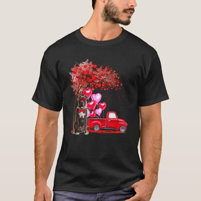 T-shirt Pit Lunettes de soleil Coeurs Arbre ramassage Cami (Devant)