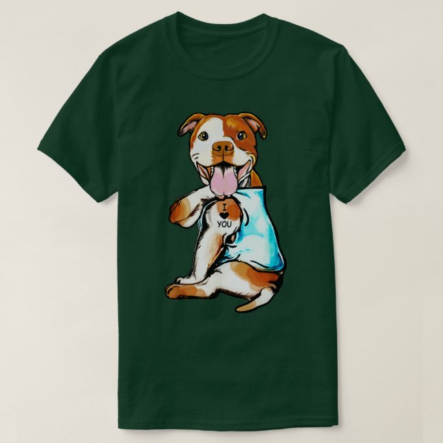 T-shirt Pitbull (Design devant)