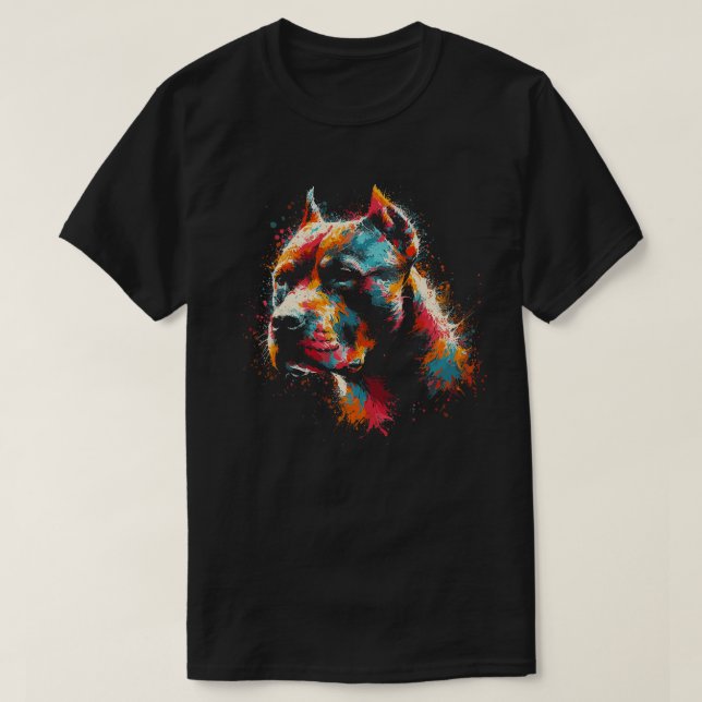 T-shirt Pitbull (Design devant)