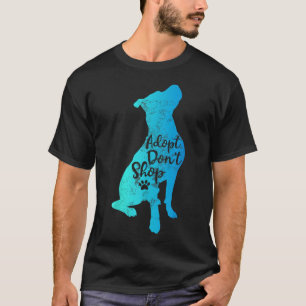 T-shirt Pitbull Adoptez Ne pas Acheter Pitbulls Chien Mama