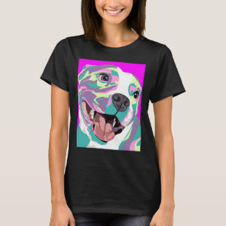 T-shirt Pitbull Art