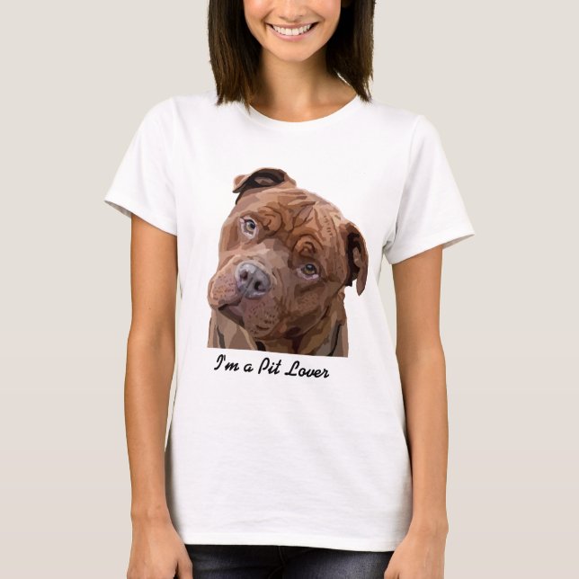 T-shirt Pitbull "benz" des barrières pour des articles de (Devant)