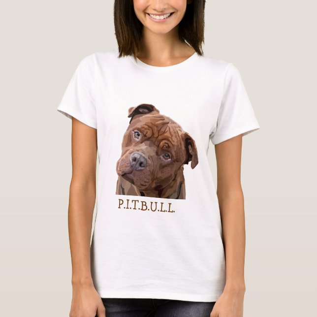 T-shirt Pitbull "benz" des barrières pour des articles de (Devant)