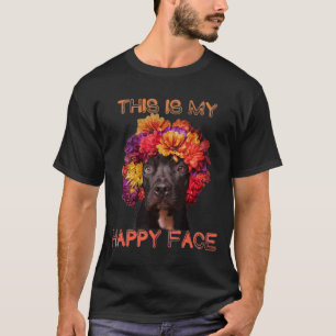 T-shirt Pitbull-C'Est Mon Joyeux Visage