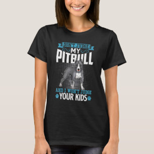 T-shirt Pitbull Chien race ne juge pas My Pitbull